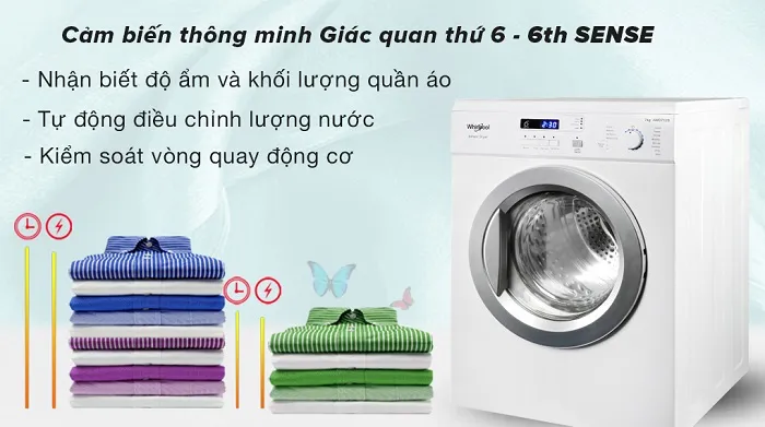 Khối lượng sấy lên tới 7kg